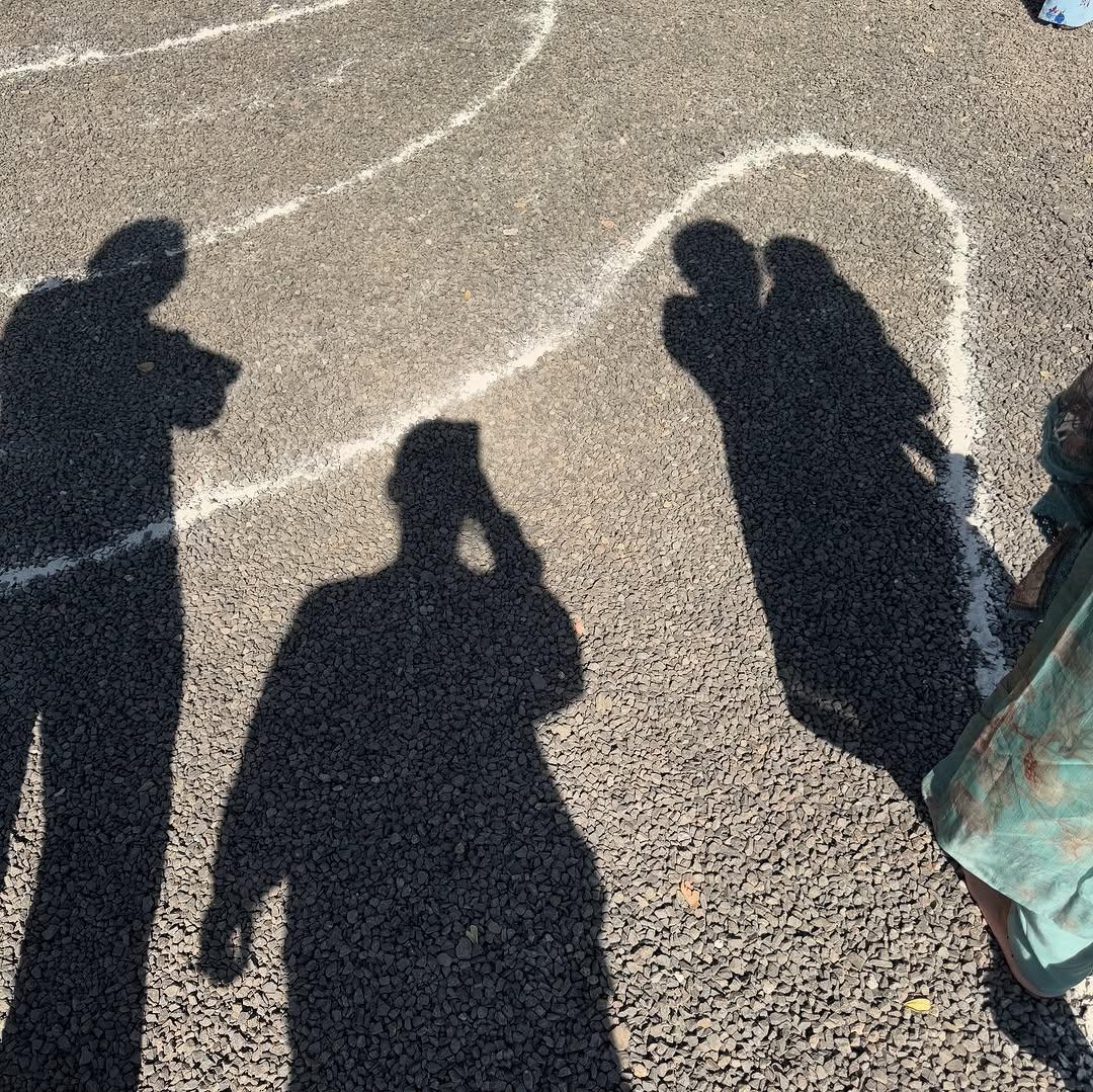 Shadows that catch memories, and a camera that catches shadows is what made it to the last pic in Rubina's post