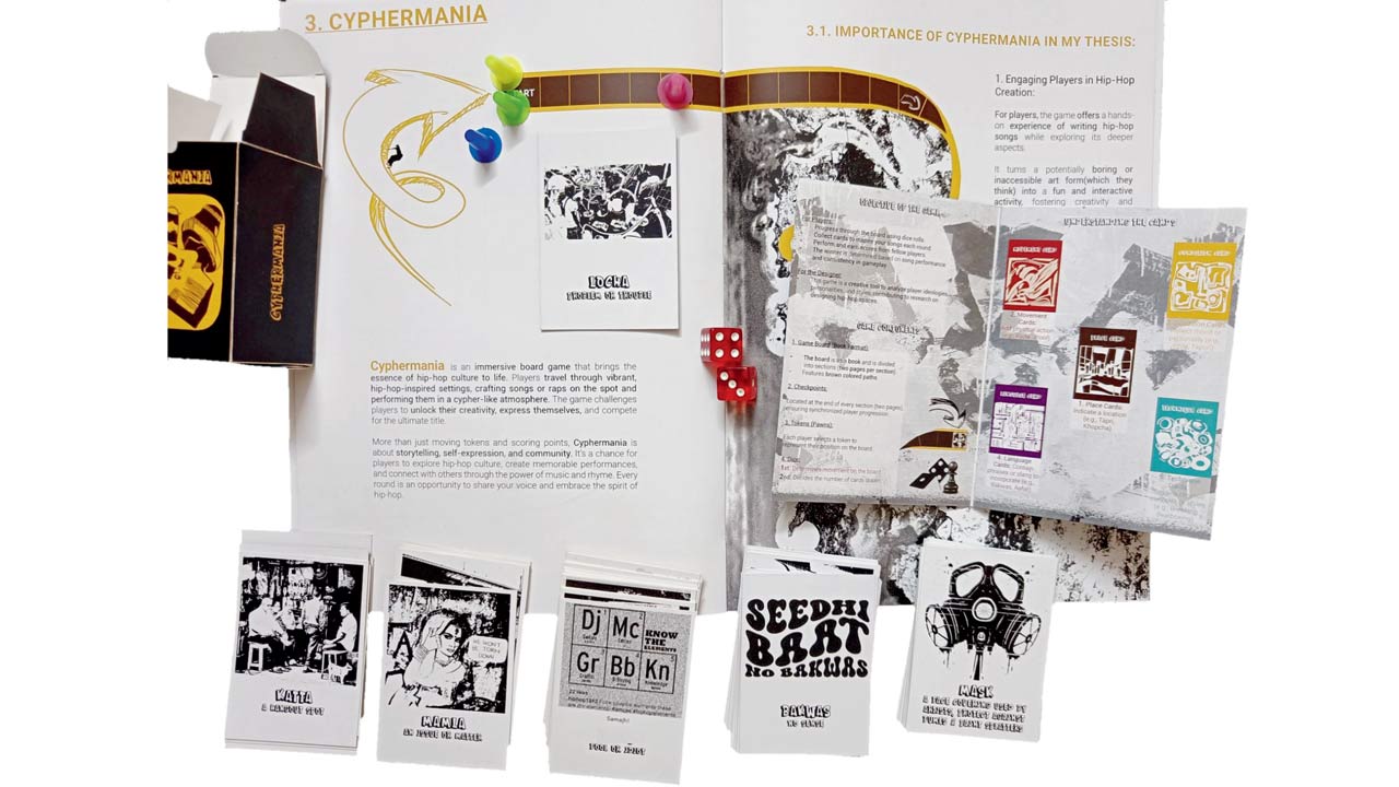 The board game comes with a handy beginner’s guide 