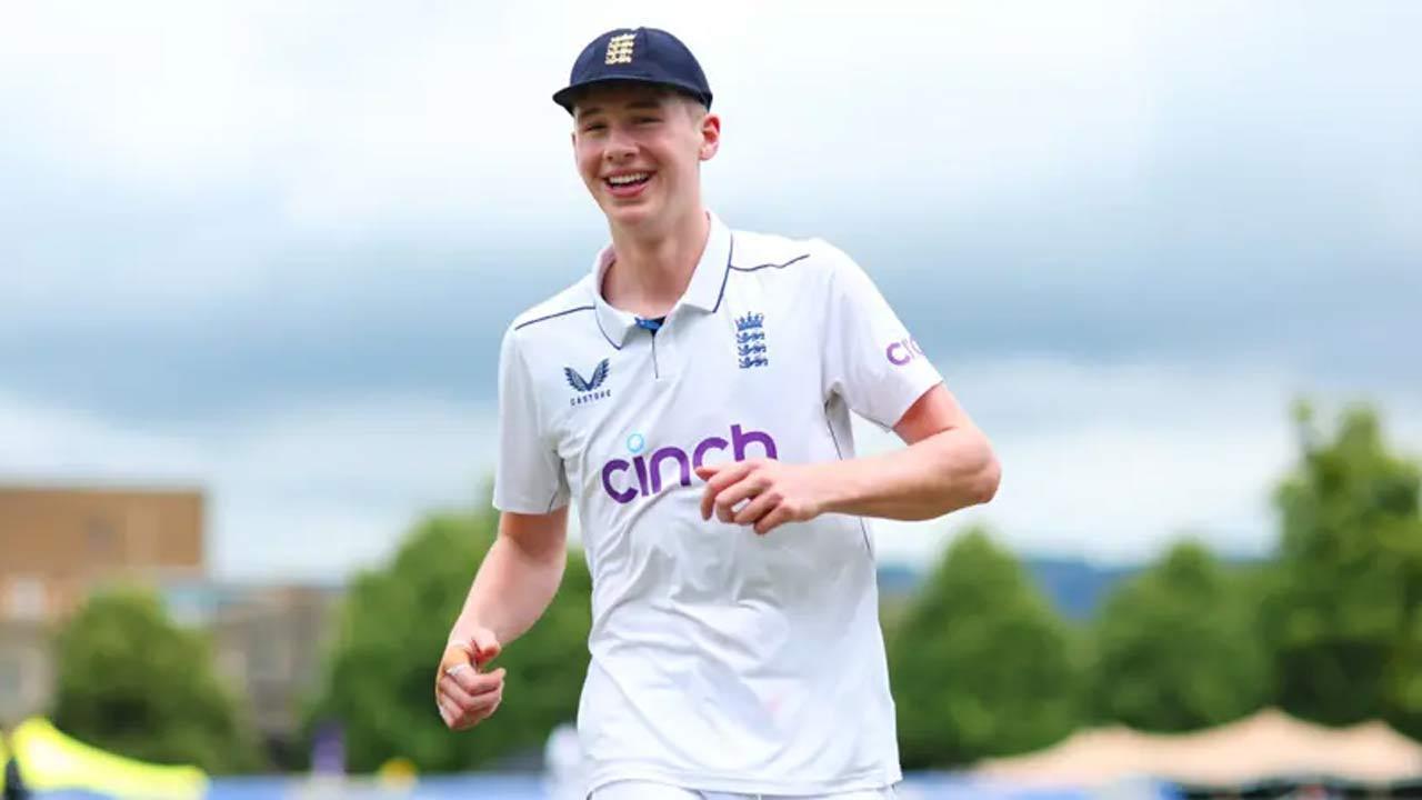 Rocky becomes youngest England Lions' cricketer to make century, rewrites father