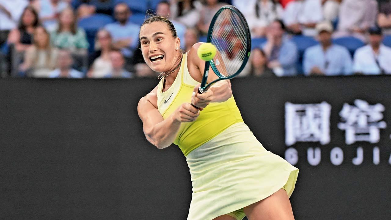 Sabalenka keeps Melbourne hat-trick hopes alive