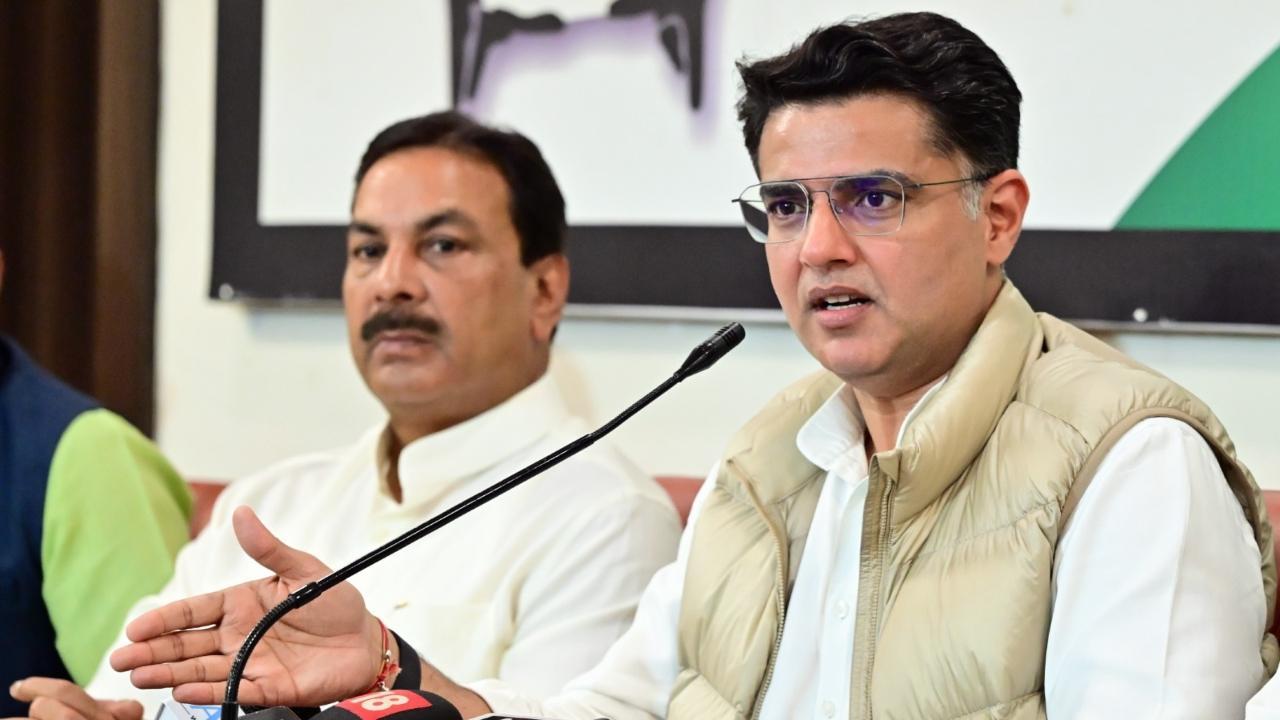 IN PHOTOS: Congress leader Sachin Pilot demands to rationalise GST