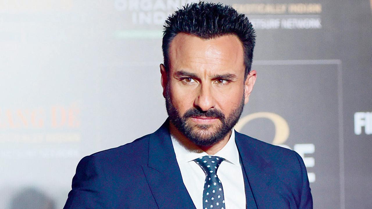 Actor Saif Ali Khan