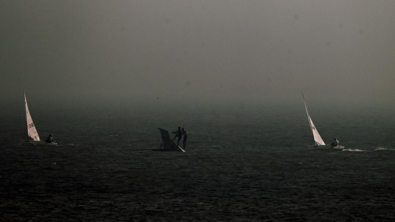 The event is one of a kind in Mumbai, showcasing the city as a prime destination for the sport of sailing, attracting thousands of viewers both at Chowpatty and along Marine Drive