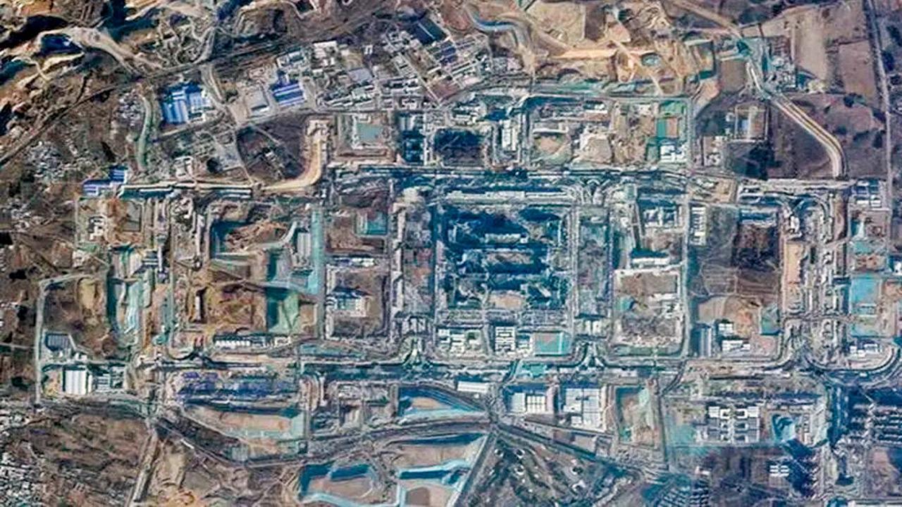 Satellite images reveal China’s new wartime military complex