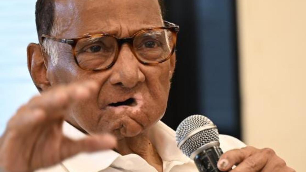 IN PHOTOS: Sharad Pawar reacts to Amit Shah's remarks