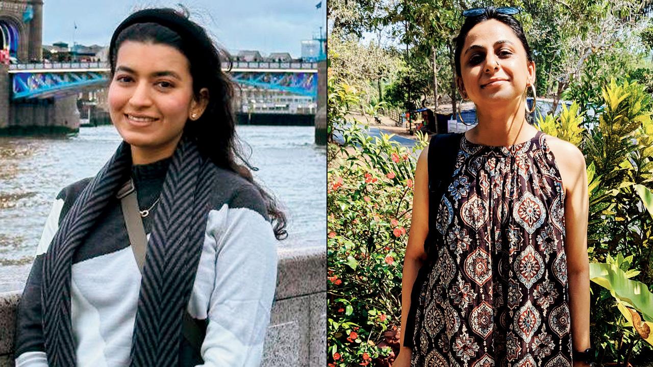 Shanaya Shah and Shivangi Buch