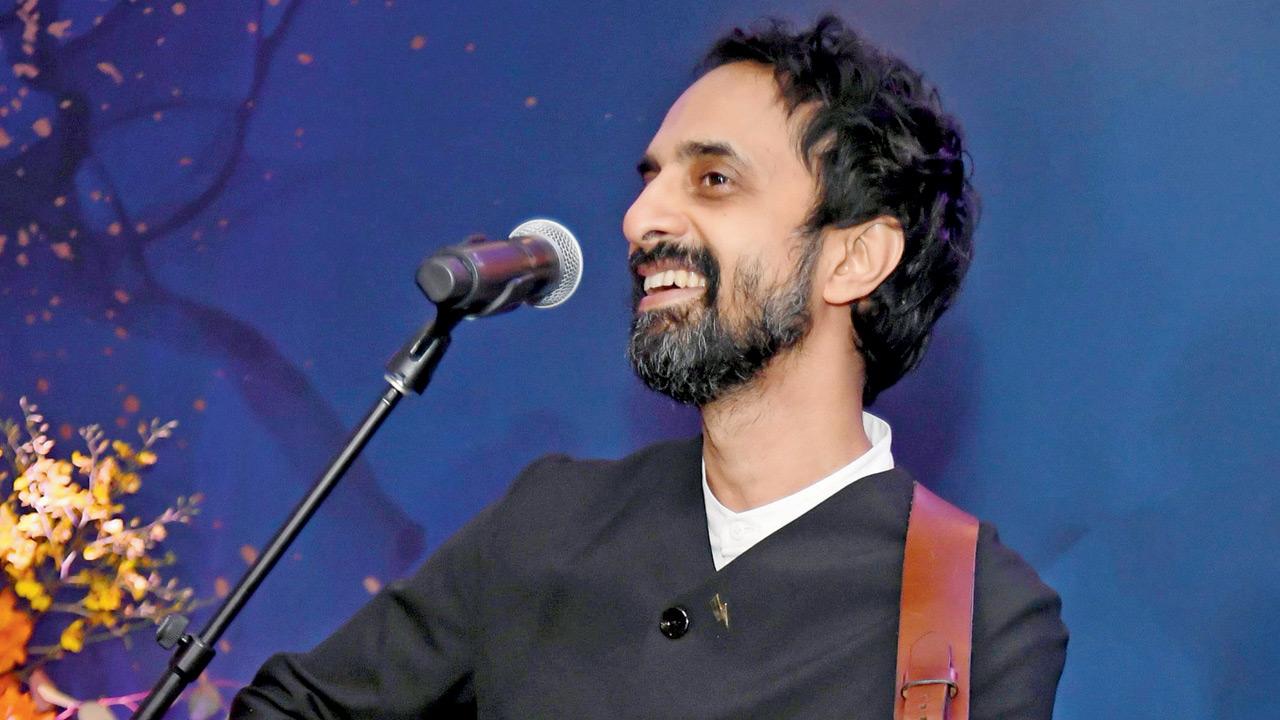 Ankur Tewari in performance. File pic