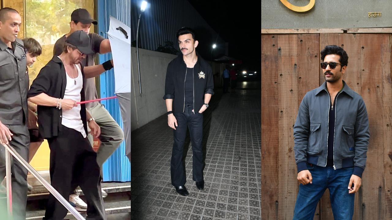 Spotted in the city: Shah Rukh Khan, Veer Pahariya, Vicky Kaushal & others