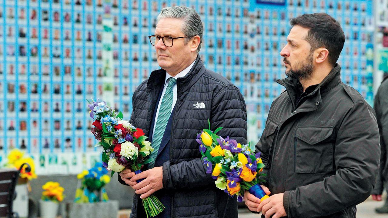 UK’s Starmer arrives in Ukraine for security talks