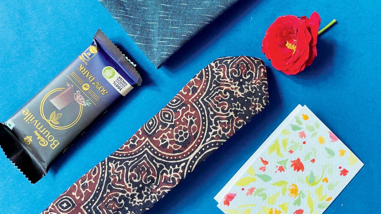 Ajrakh print tie to DIY cookie kit, explore these unique products online
