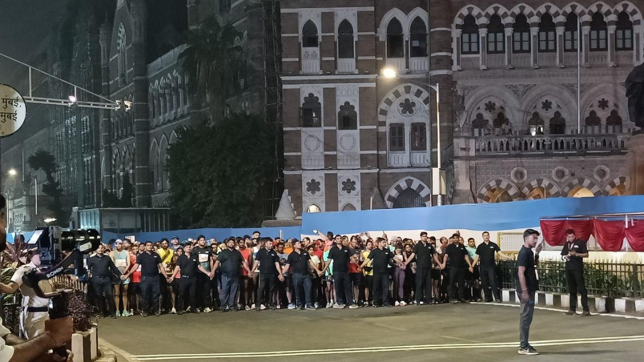 The 10K run saw participation from around 7,100 runners