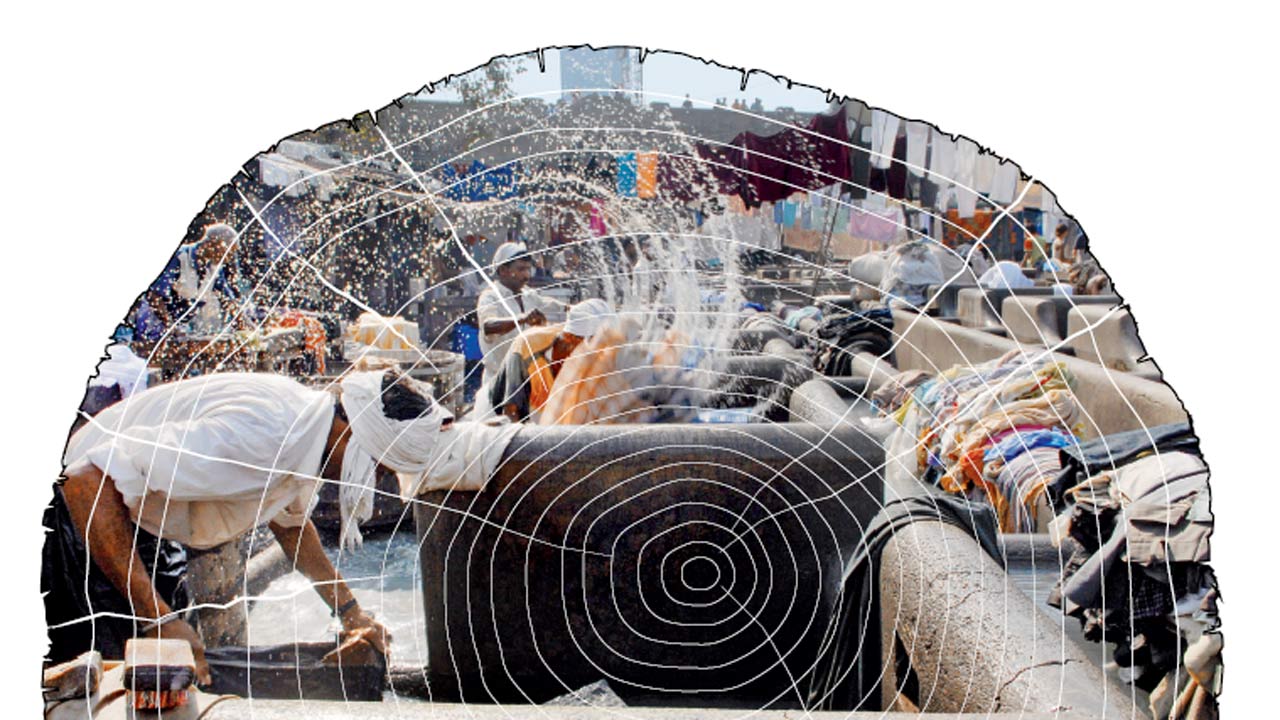The book highlights the plight  of dhobi ghats that are  being eyed by real  estate sharks in a fast-changing metropolis