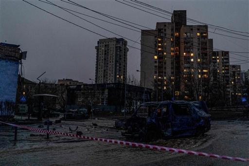 The Russian strikes also damaged a water supply pipeline in Kyiv. The Lukyanivska metro station was closed due to damage from the attacks.