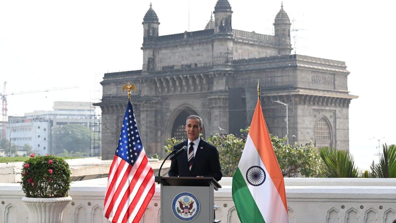 IN PHOTOS: US envoy in Mumbai speaks on PM Modi, Trump meeting speculations