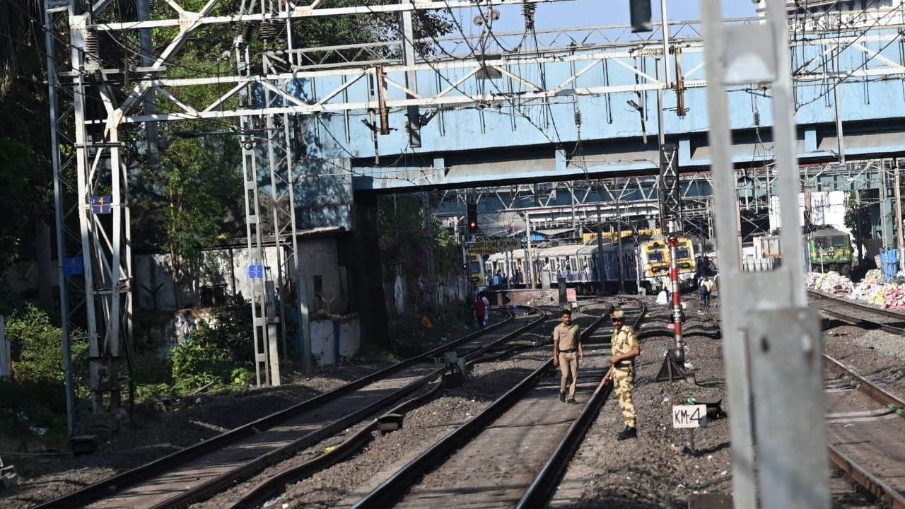 The train services were affected between 3:27 pm and 3:51 pm on Friday, the officials said