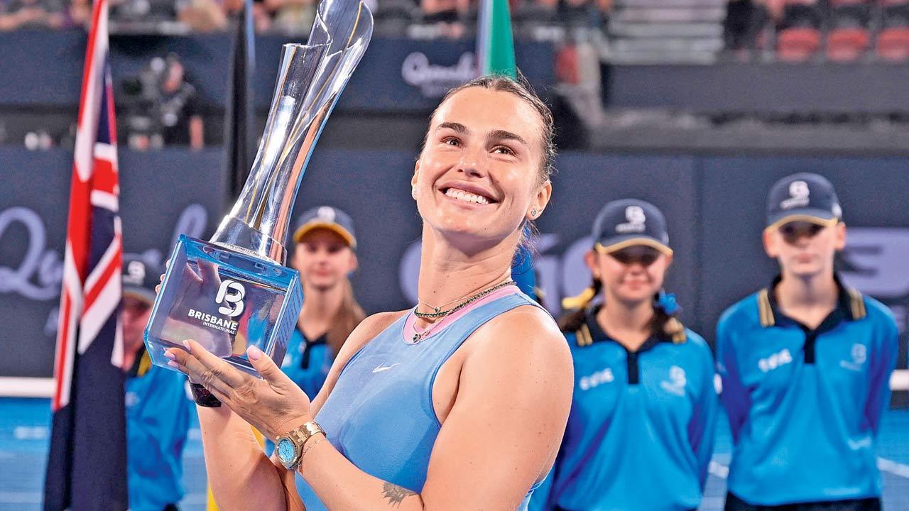 Ready for Oz Open: Brisbane champ Sabalenka
