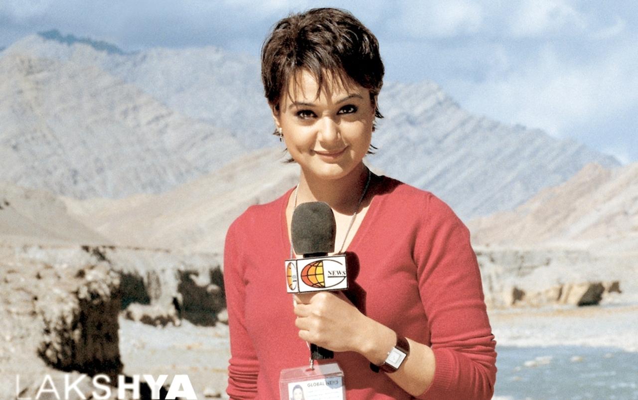 In Lakshya, Preity Zinta plays Romila 