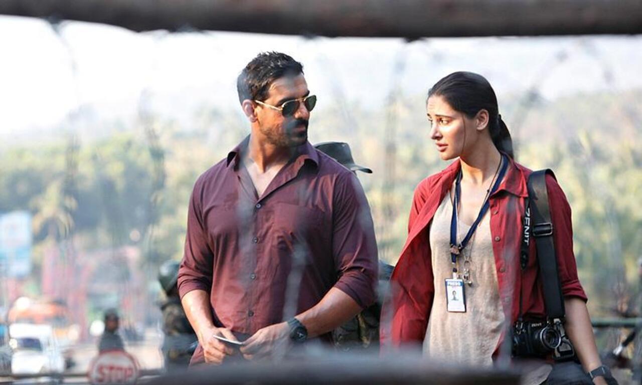 In Madras Cafe, Nargis Fakhri plays a British war correspondent in Sri Lanka who helps John Abraham, an Army officer uncover the assassination plot of Rajiv Gandhi. 
