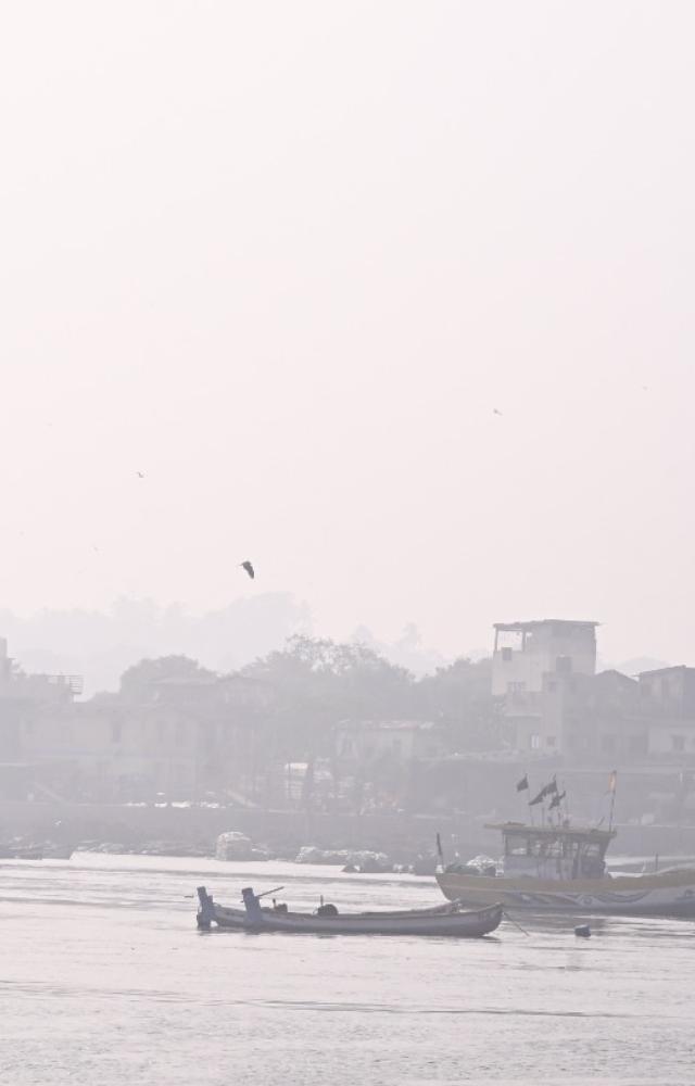 Colaba, Ghatkopar and Kurla recorded `moderate` air quality with an AQI of 128, 130 and 118, respectively