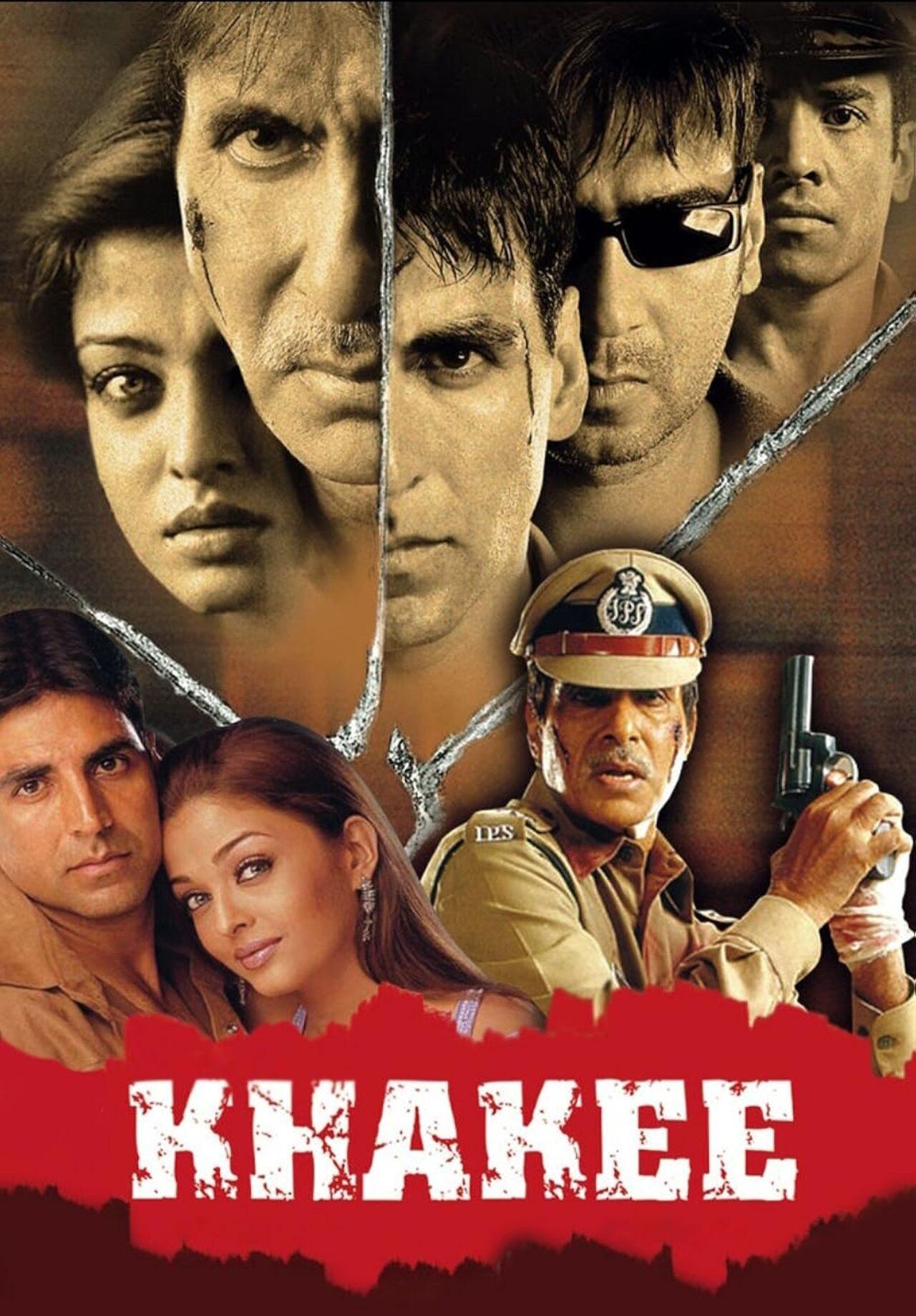 In ‘Khakee’, Akshay Kumar plays a senior inspector alongside an ensemble cast that battles terrorism.