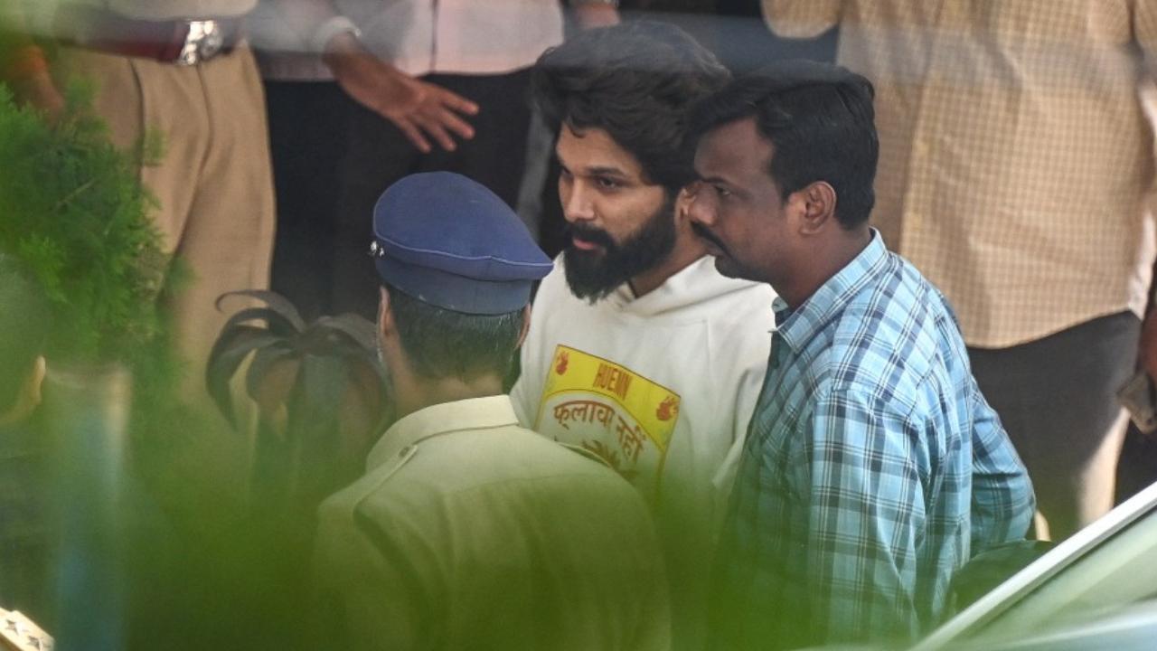 Actor Allu Arjun visited KIMS Hospital in Begumpet, Hyderabad, to meet Sri Teja, the child who was seriously injured during the tragic incident at Sandhya Theatre. Read More