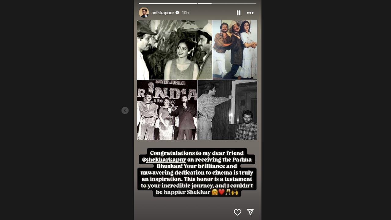 Picture Couresy/Anil Kapoor`s Instagram Account