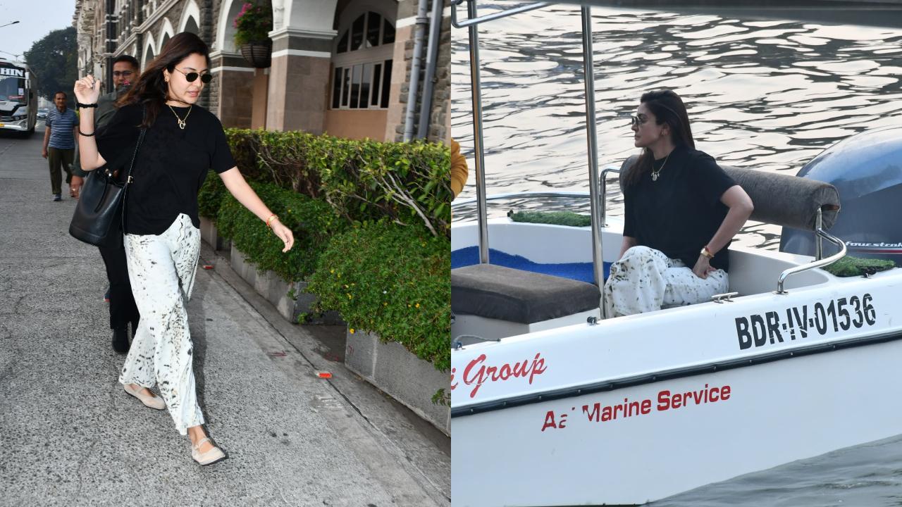 Anushka Sharma returns to Mumbai from Alibaug minus Virat Kohli