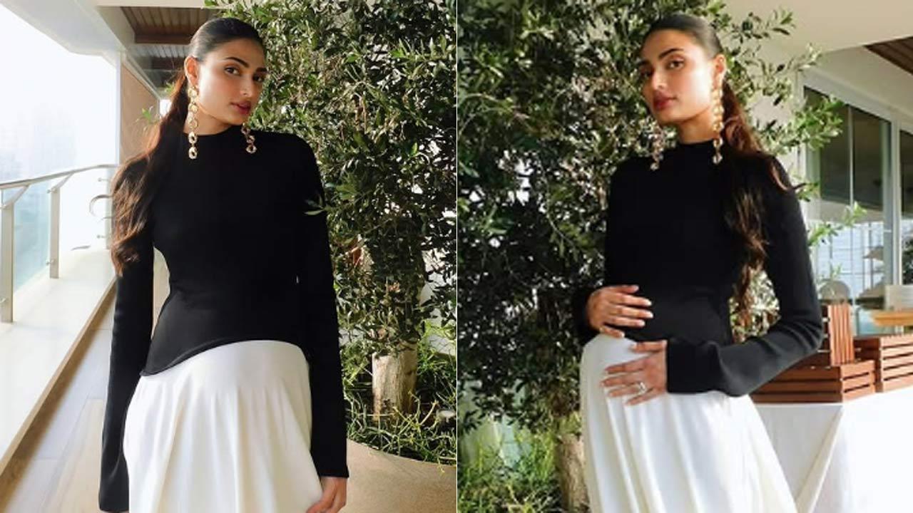 Mom-to-be Athiya Shetty flaunts baby bump in new pictures, check it out