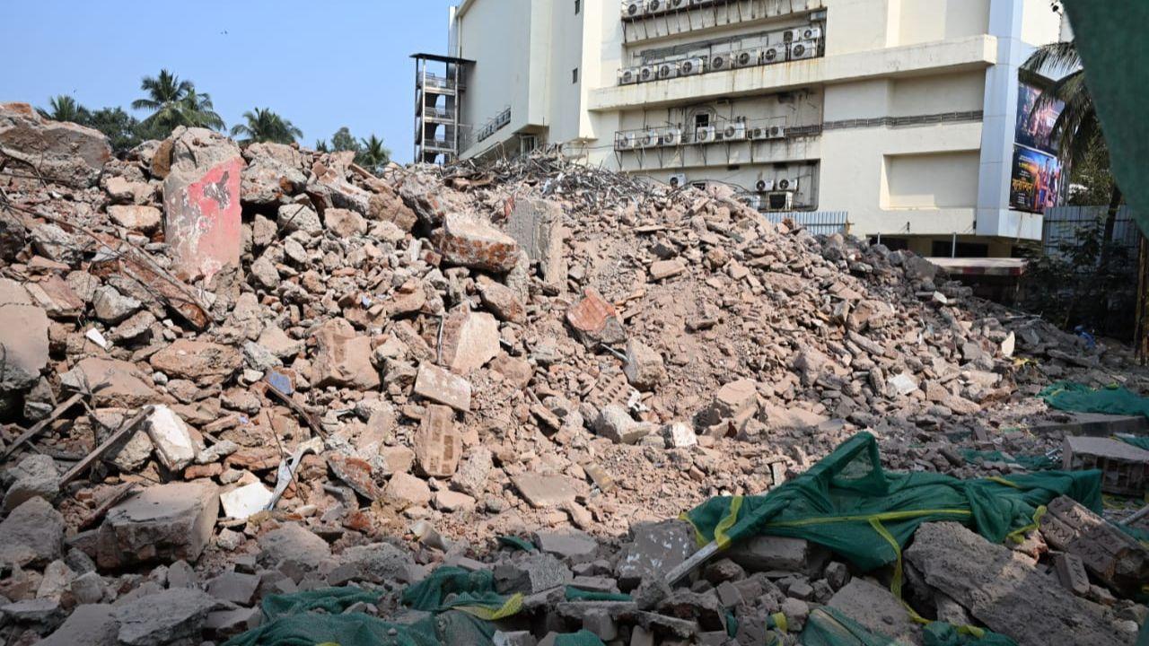 IN PHOTOS: Juhu's Chandan Talkies demolished after being shut in 2017