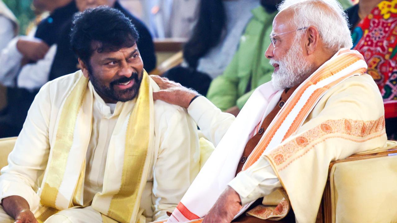 Pongal 2025: Chiranjeevi celebrates with PM Narendra Modi - watch video