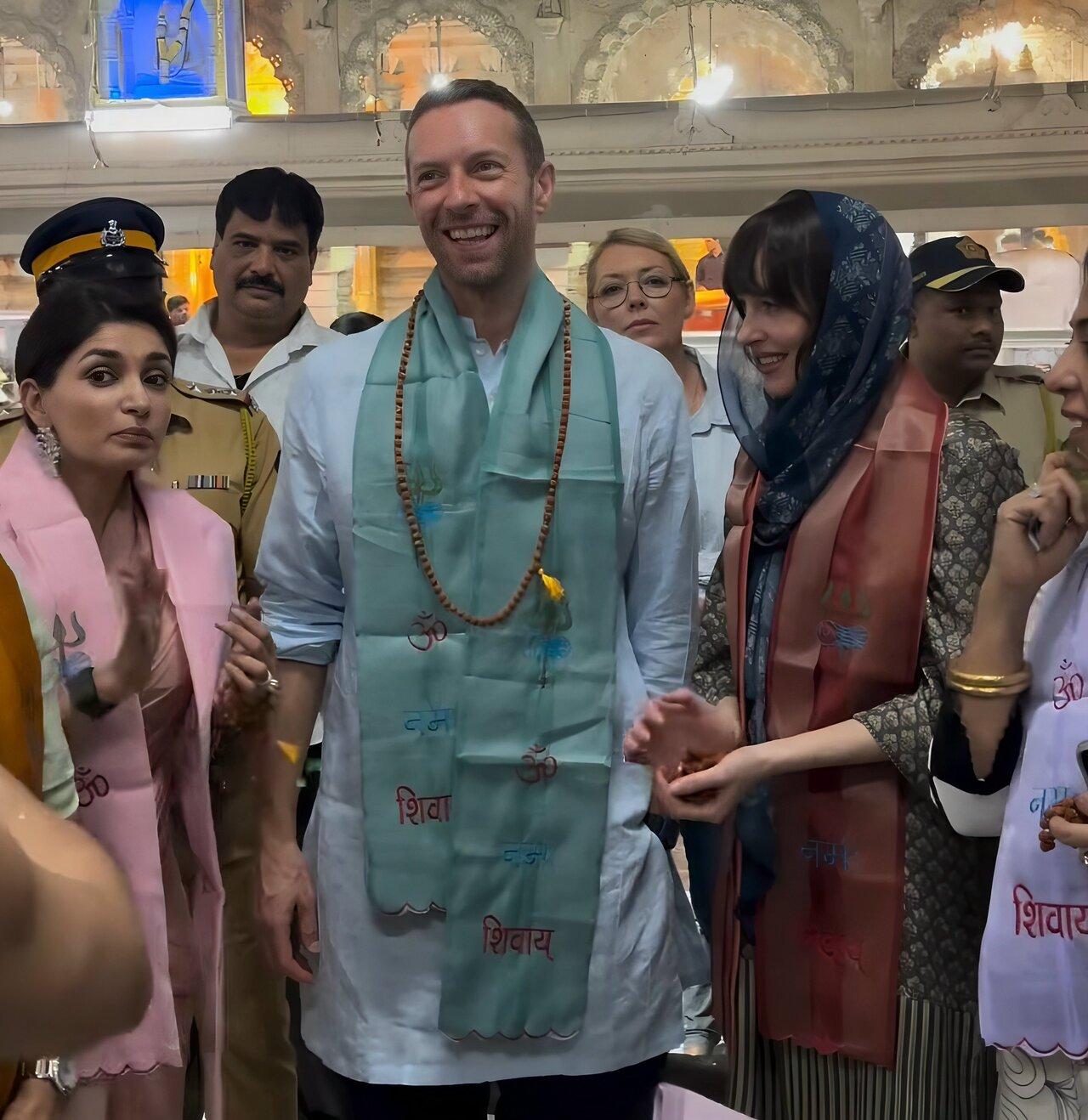 On Saturday, the couple visited Mumbai's Shri Babulnath Temple to seek the blessings of Lord Shiva.