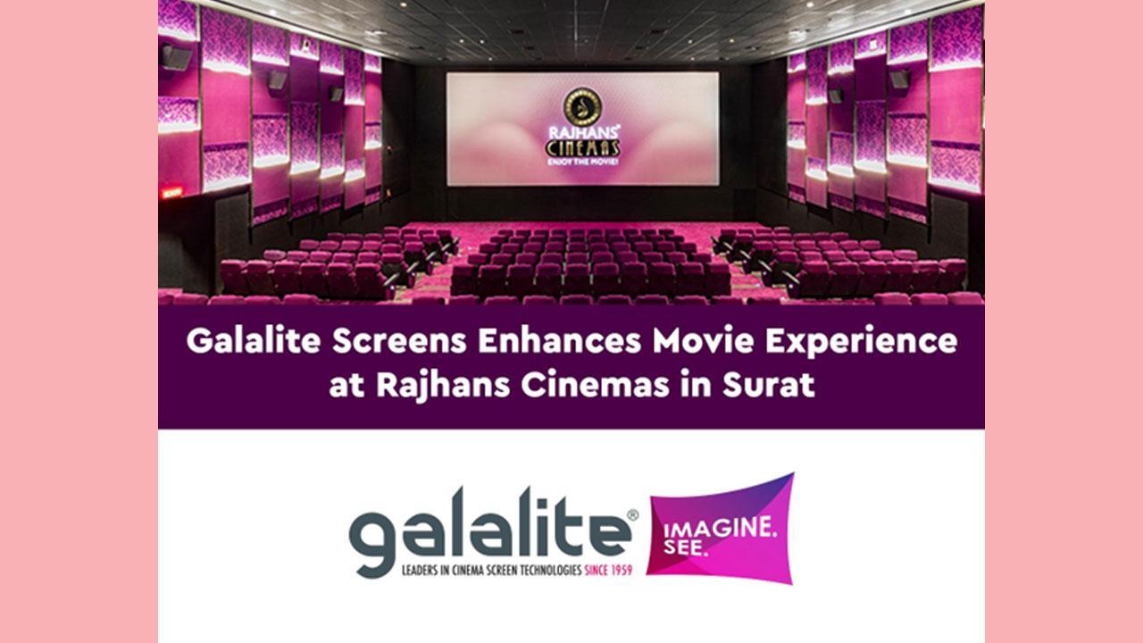 Galalite Screens Enhances Movie Experience at Rajhans Cinemas in Surat
