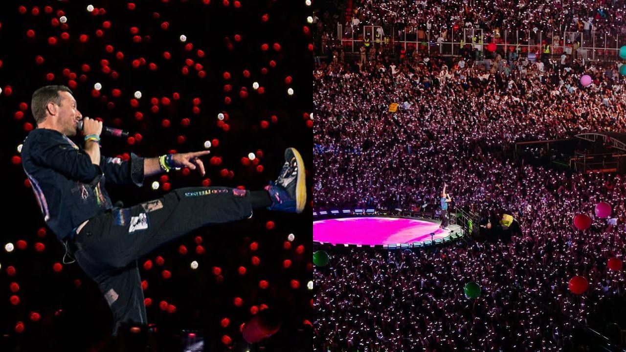 Watch: Coldplay fans get physically violent at Ahmedabad concert, netizens say 'Sky full of scars'