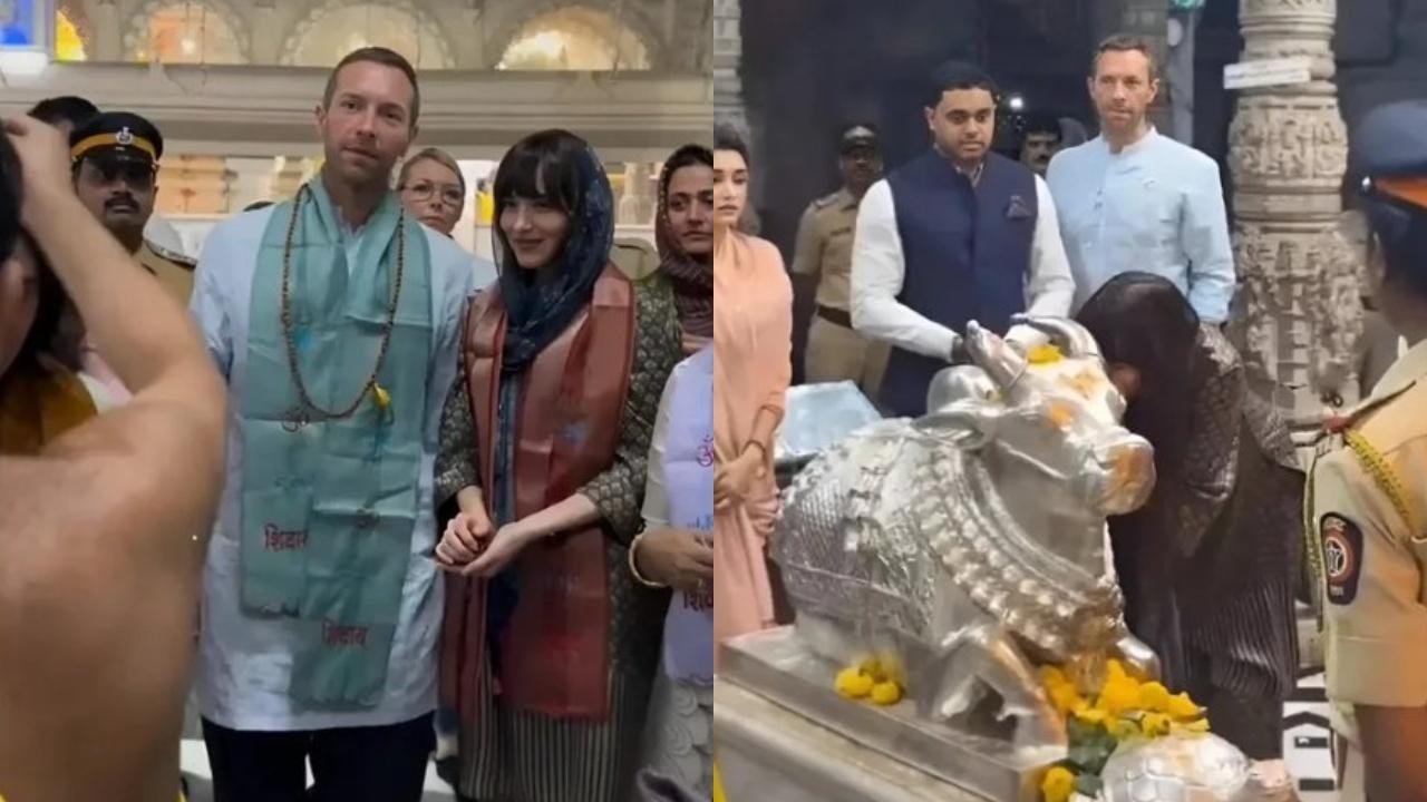 Watch: Fan asks Chris Martin for Coldplay ticket during Shri Babulnath Temple visit, check out singer’s reaction