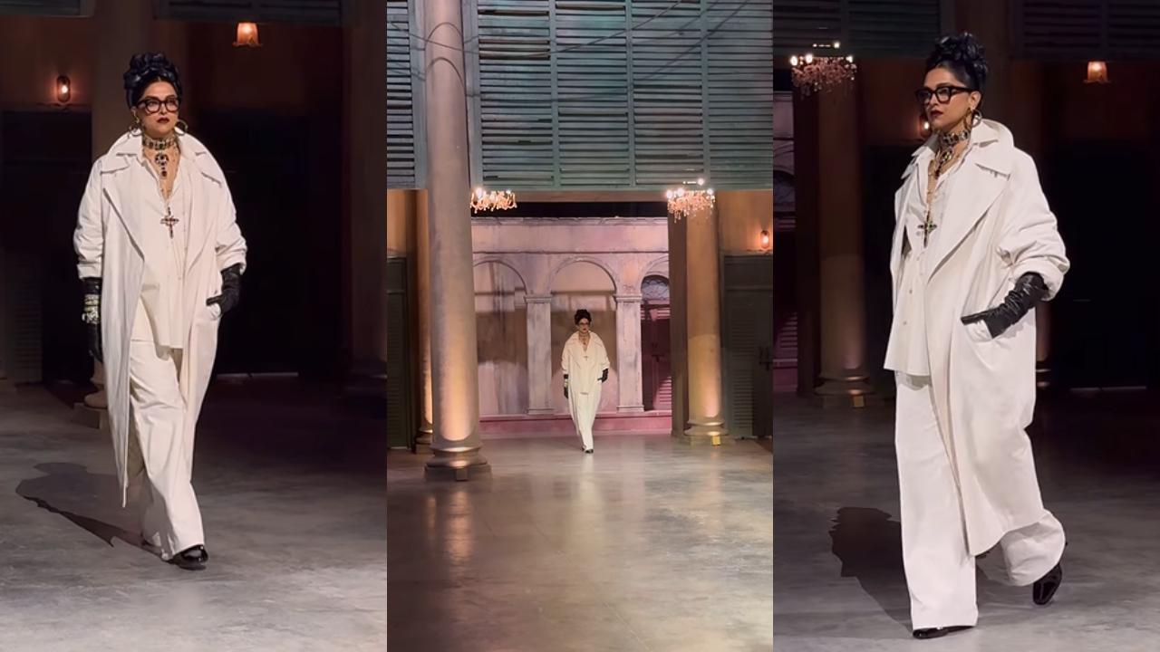Watch! Deepika opens show for Sabyasachi Mukherjee on his 25th anniversary