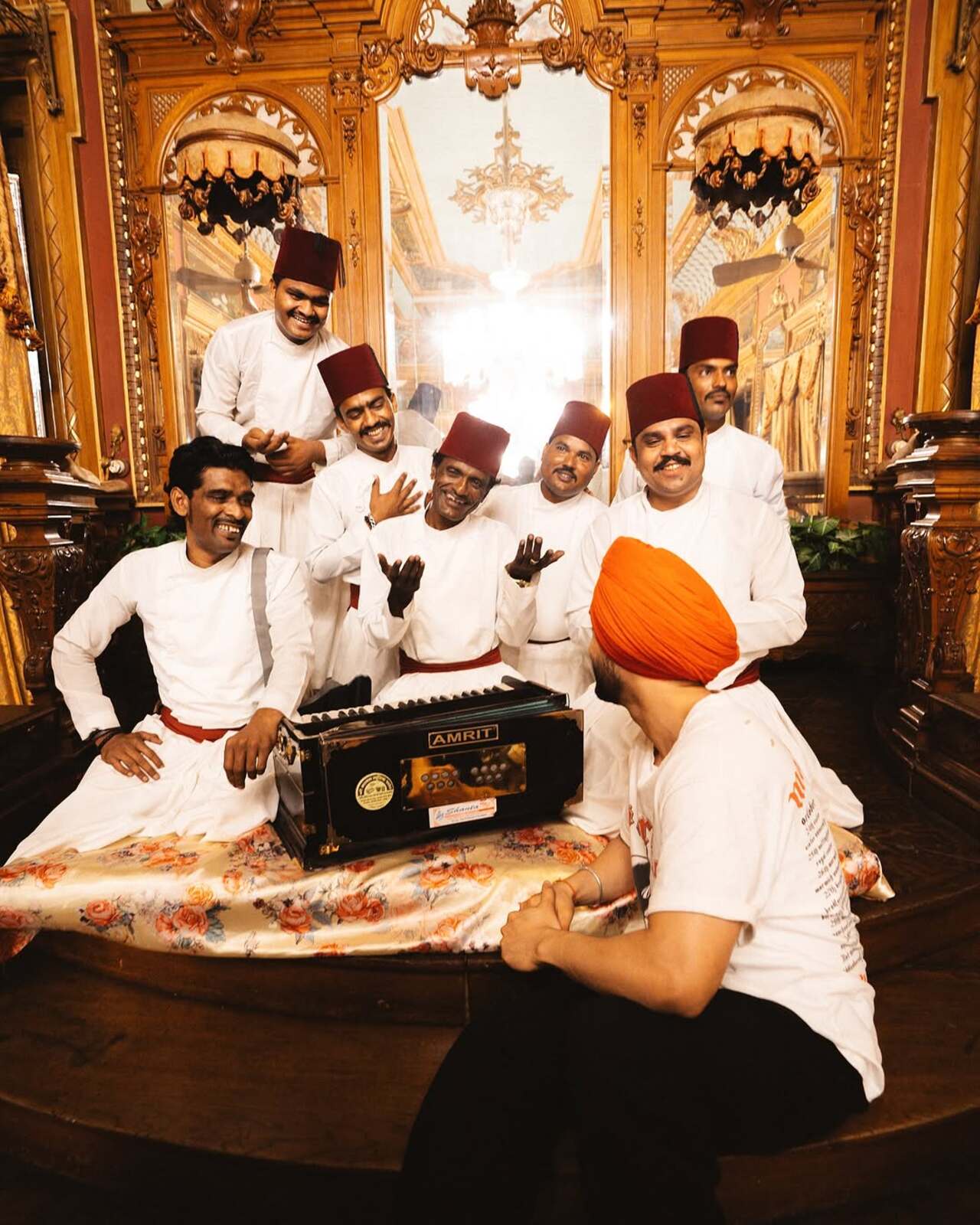 In Hyderabad, despite a controversy regarding the ban on pro-alcohol songs, the singer enjoyed his time soaking in the local culture