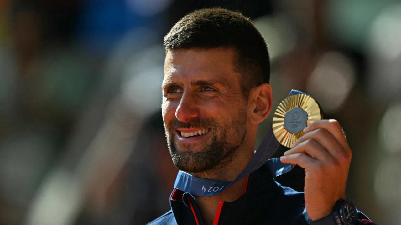Novak Djokovic improved to 379-51 for his career at major tournaments, a .881 winning percentage, by defeating 21-year-old Portuguese qualifier Jaime Faria
