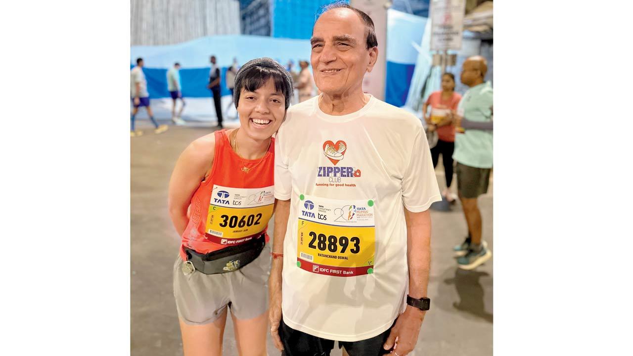 Post-race hurrahs for the duo who prove age is just a number 