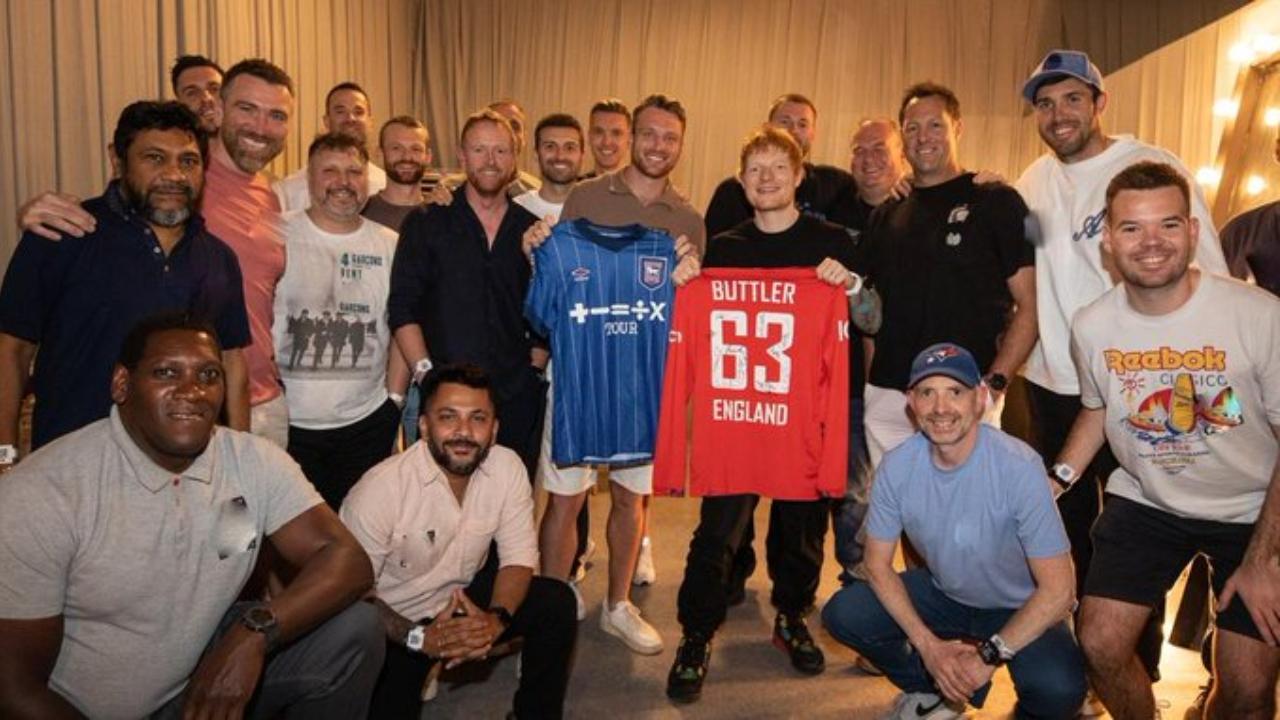England's Jos Buttler reacts to Ed Sheeran's Pune concert, says 