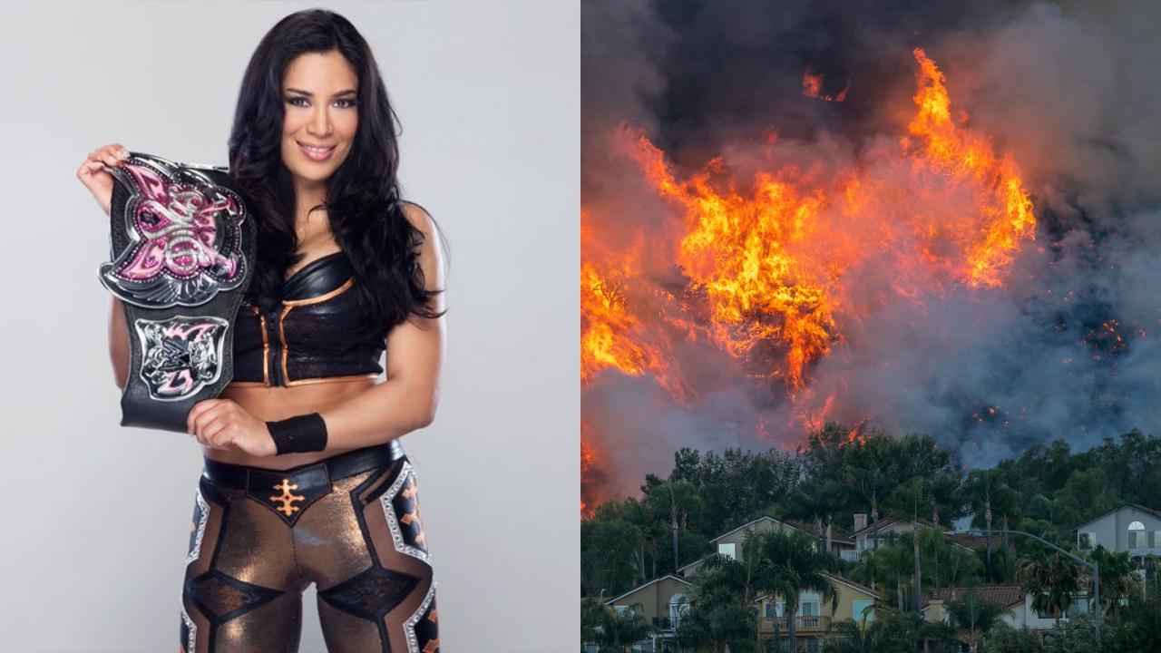 Missing WWE Star Melina found safe amid raging Los Angeles wildfires