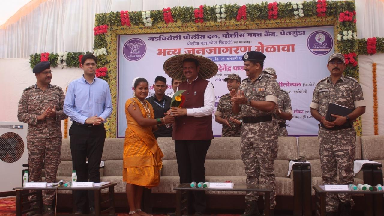 <p>CM Fadnavis said Maoists have failed to recruit even a single cadre in Gadchiroli in the last four years thanks to the leadership of Prime Minister Narendra Modi and Union Home Minister Amit Shah and the combined efforts of Gadchiroli Police and the local administration</p> <p>CM Fadnavis said Maoists have failed to recruit even a single cadre in Gadchiroli in the last four years thanks to the leadership of Prime Minister Narendra Modi and Union Home Minister Amit Shah and the combined efforts of Gadchiroli Police and the local administration</p>