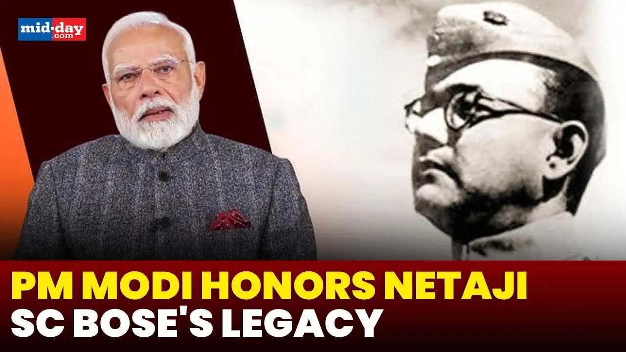 PM Modi remembers Netaji Subhash Chandra Bose & his vision for a free India