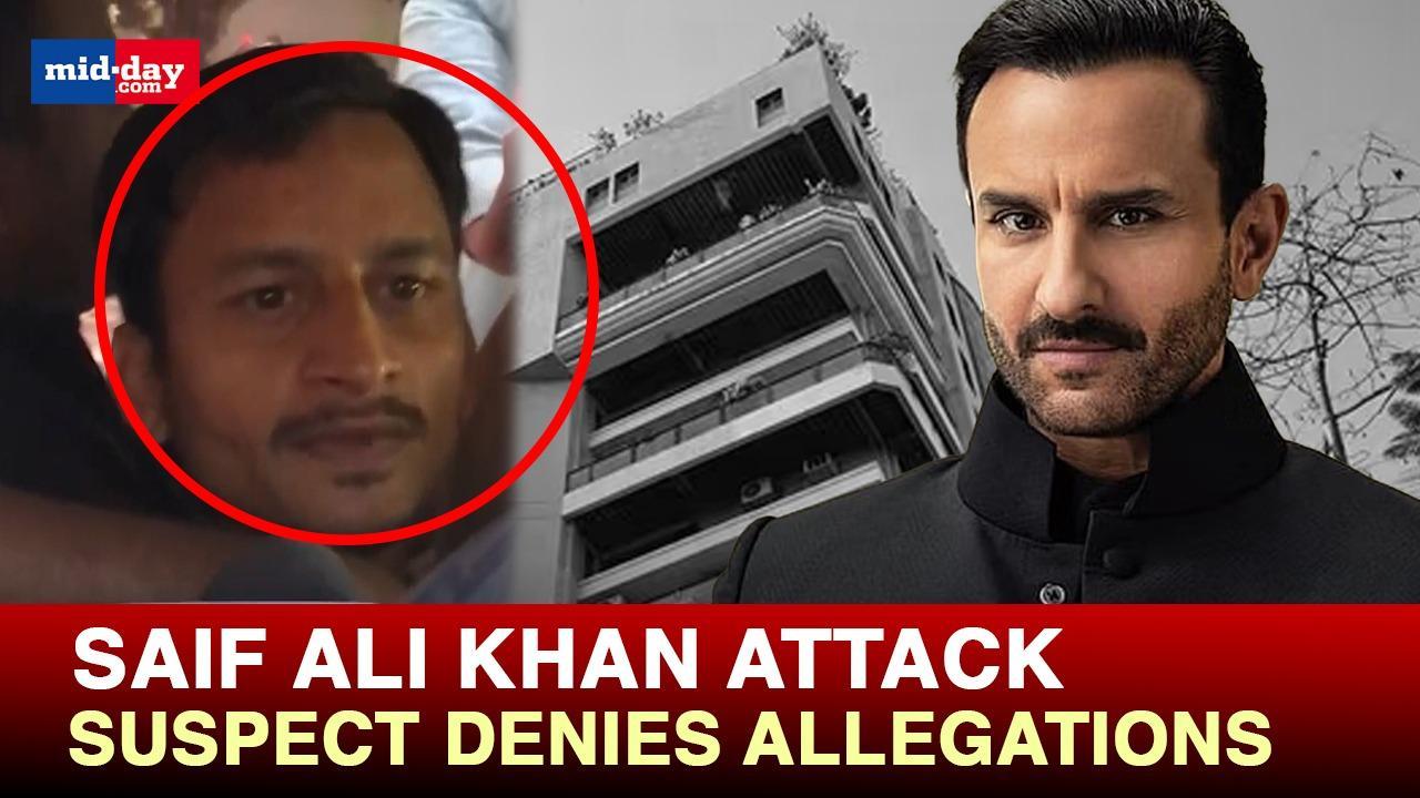 Saif Ali Khan attack: Suspect denies all allegations - Watch video