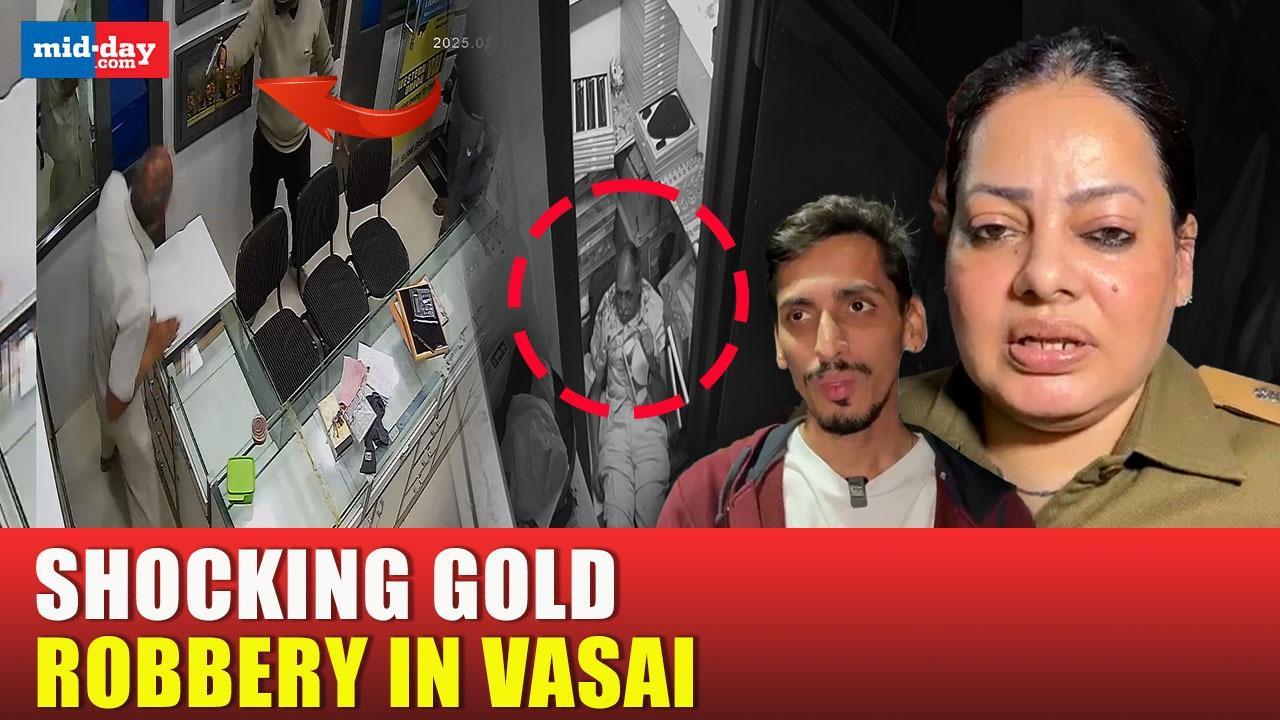 Vasai Gold Robbery: Thieves loot 50 tolas of Gold worth Rs. 40 Lakh in Vasai