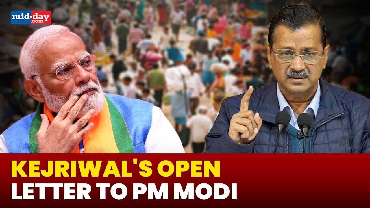 Kejriwal's open letter to Pm Modi, Demands tax relief for common people