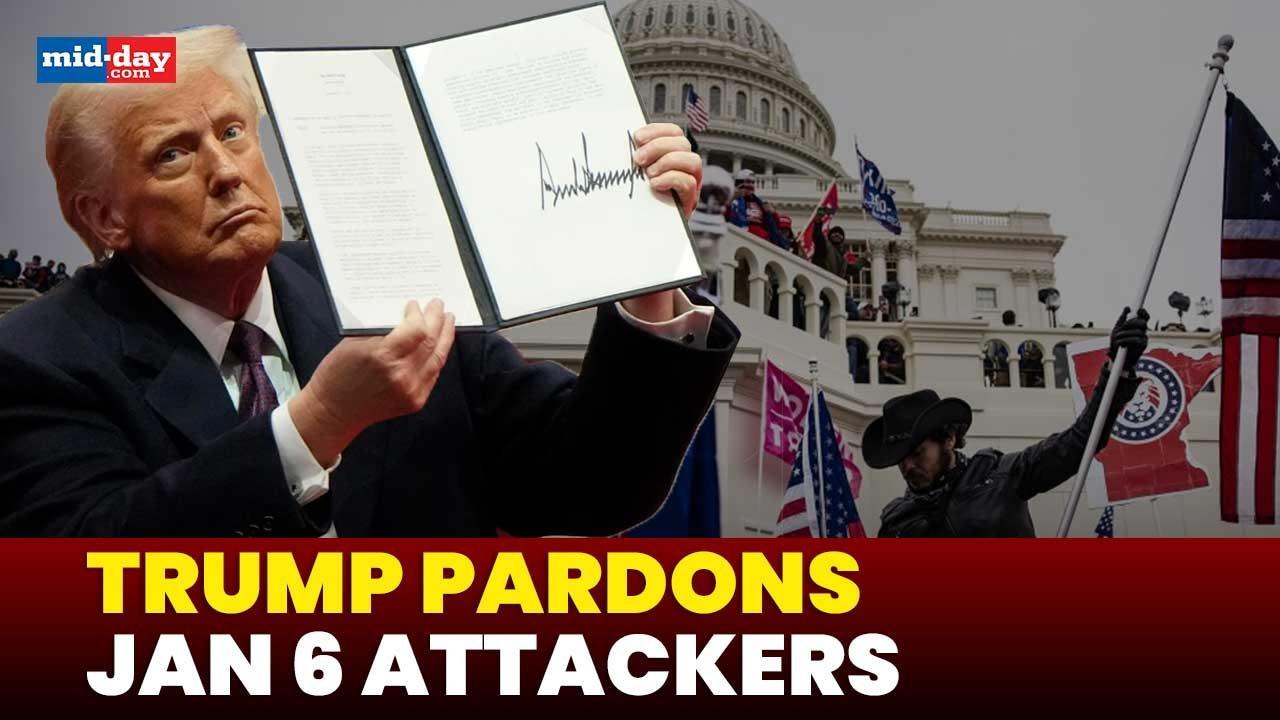 Donald Trump frees hundreds of Capitol rioters After pardoning 1,500 defendants