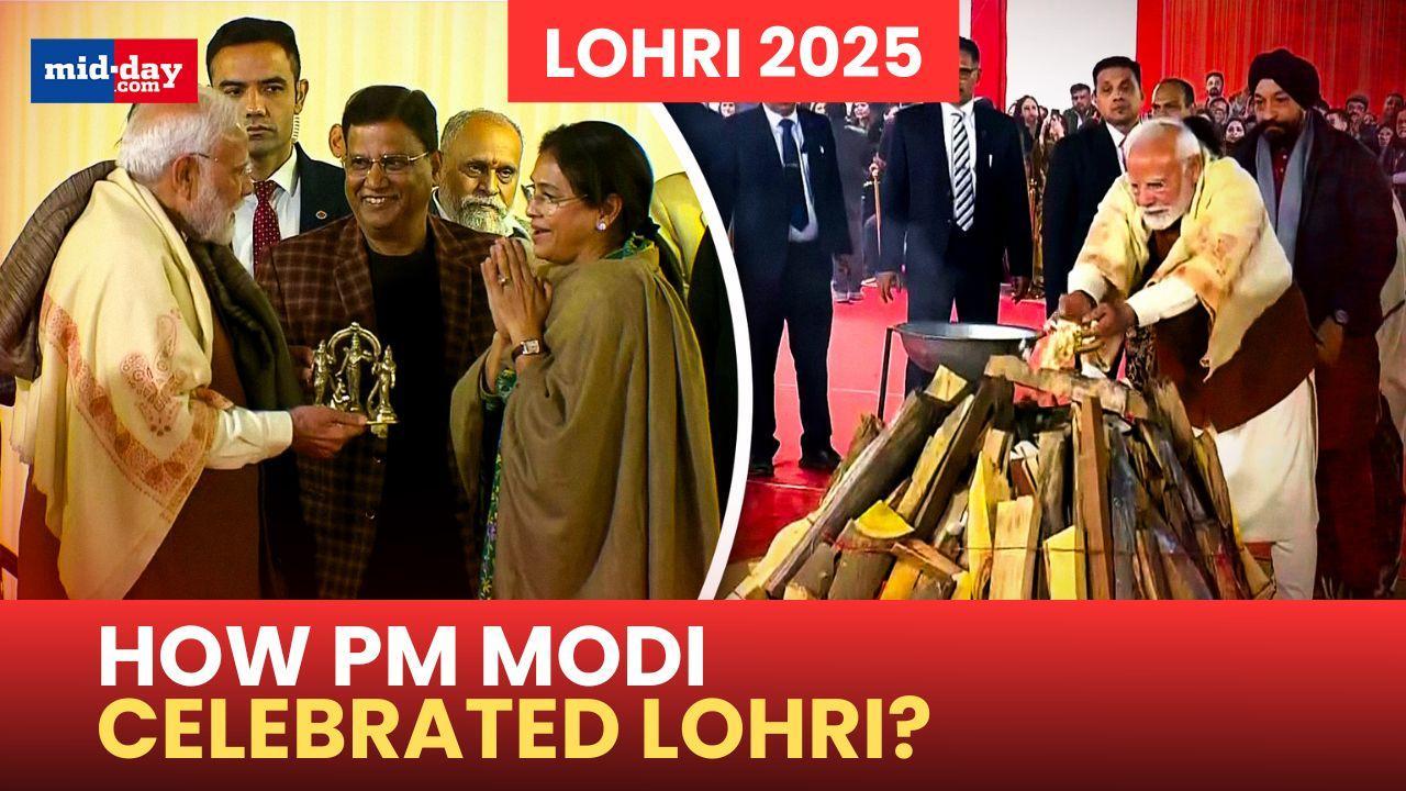 Lohri 2025: Here's how PM Modi celebrated the festival of fire - Watch video