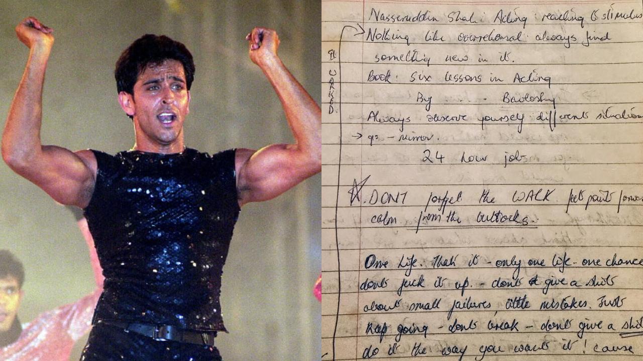 25 years of Kaho Naa Pyaar Hai: Hrithik Roshan shares his acting prep notes, recalls being nervous