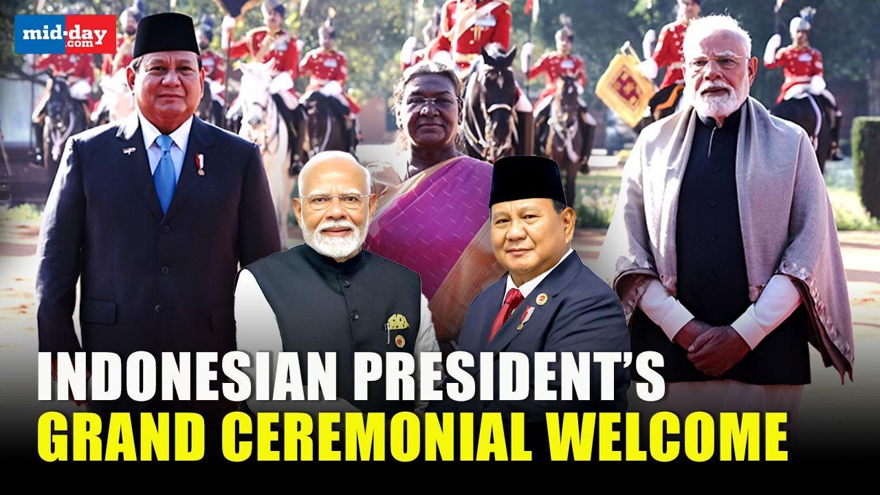 Republic Day 2025: Grand ceremonial welcome of Indonesian Prez Prabowo Subianto