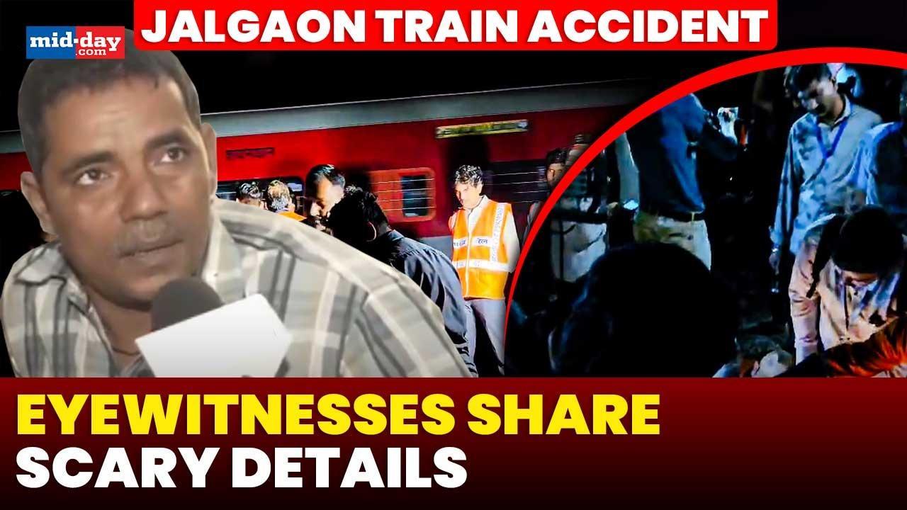 Jalgaon train accident: Eyewitnesses share chilling details - Watch video